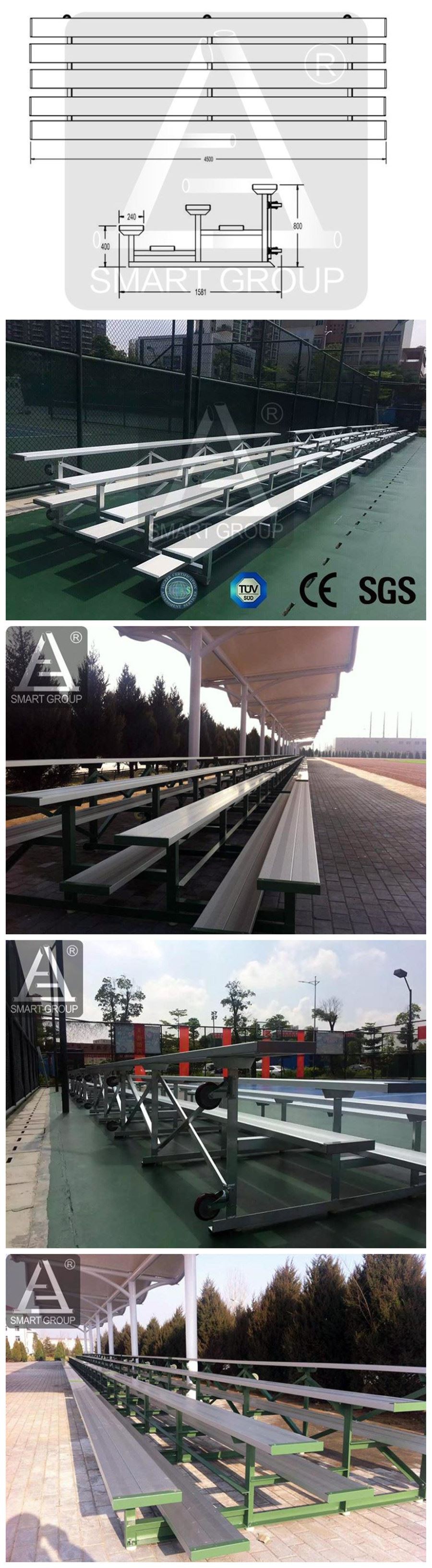 Mobile Aluminum Grandstand Seats