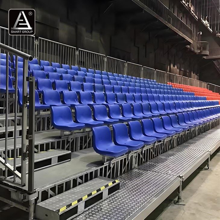 Portable Temporary Metal Structure Grandstand Seating